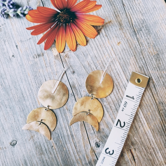 🌙Moon Phases in Brass 🌙 - Picture 5 of 7